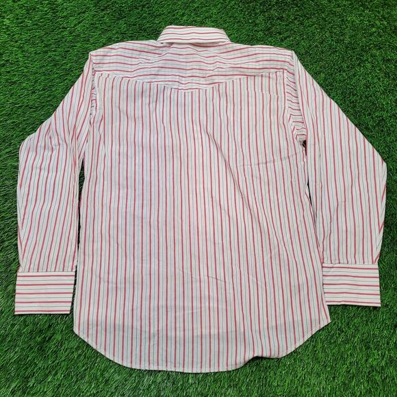 Vintage 80s Wrangler Pearl Snap Western Shirt Mens M 16-35 Relax Fit - Picture 4 of 12